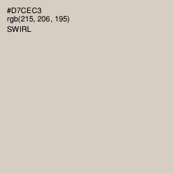 #D7CEC3 - Swirl Color Image