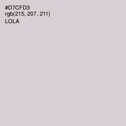 #D7CFD3 - Lola Color Image