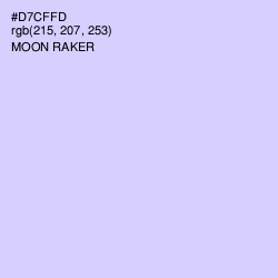 #D7CFFD - Moon Raker Color Image