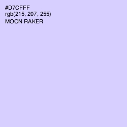 #D7CFFF - Moon Raker Color Image