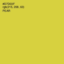 #D7D03F - Pear Color Image