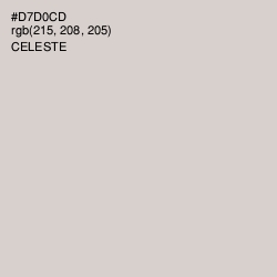 #D7D0CD - Celeste Color Image