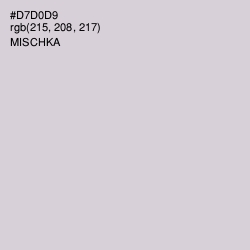 #D7D0D9 - Mischka Color Image