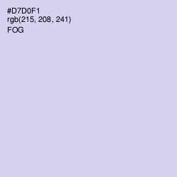 #D7D0F1 - Fog Color Image