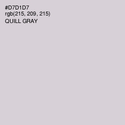 #D7D1D7 - Quill Gray Color Image