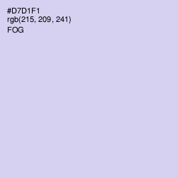 #D7D1F1 - Fog Color Image