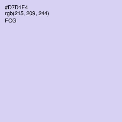 #D7D1F4 - Fog Color Image