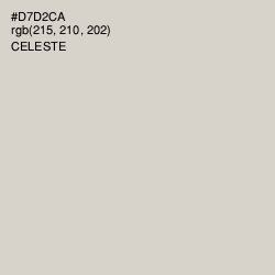 #D7D2CA - Celeste Color Image