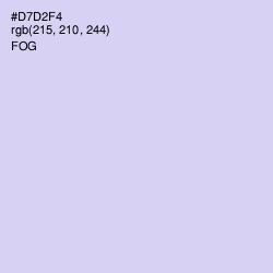 #D7D2F4 - Fog Color Image