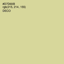 #D7D69B - Deco Color Image