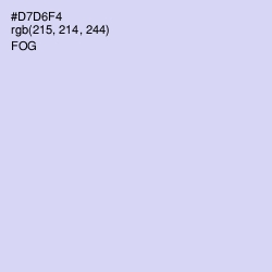 #D7D6F4 - Fog Color Image