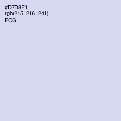 #D7D8F1 - Fog Color Image