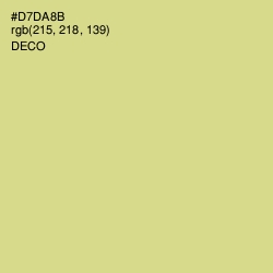 #D7DA8B - Deco Color Image