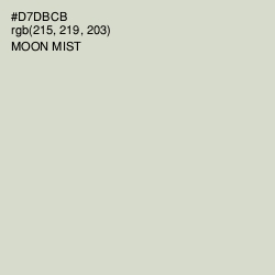 #D7DBCB - Moon Mist Color Image