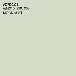 #D7DCCB - Moon Mist Color Image