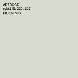 #D7DCCD - Moon Mist Color Image