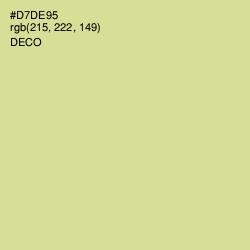 #D7DE95 - Deco Color Image