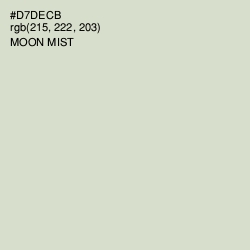 #D7DECB - Moon Mist Color Image