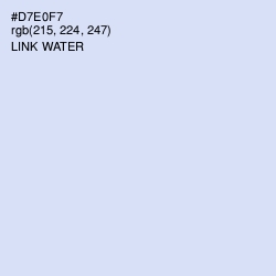 #D7E0F7 - Link Water Color Image