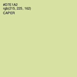 #D7E1A2 - Caper Color Image