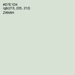 #D7E1D4 - Zanah Color Image