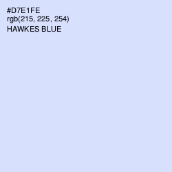 #D7E1FE - Hawkes Blue Color Image