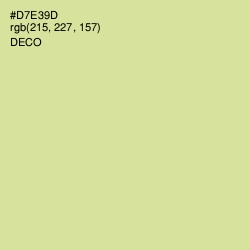 #D7E39D - Deco Color Image