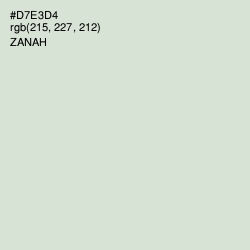#D7E3D4 - Zanah Color Image