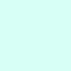 #D7FFF5 - Frosted Mint Color Image