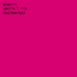 #D80171 - Razzmatazz Color Image