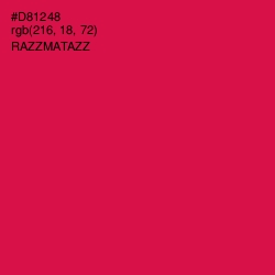 #D81248 - Razzmatazz Color Image