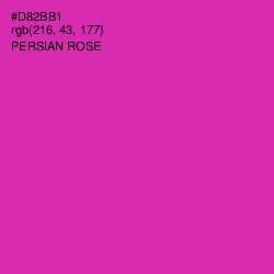 #D82BB1 - Persian Rose Color Image