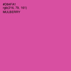 #D84FA1 - Mulberry Color Image