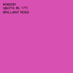 #D850B1 - Brilliant Rose Color Image