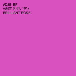 #D851BF - Brilliant Rose Color Image