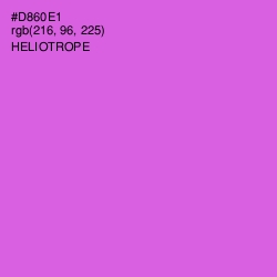 #D860E1 - Heliotrope Color Image