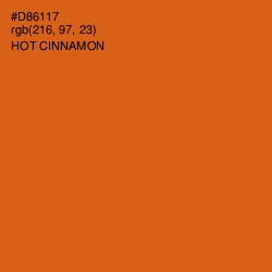 #D86117 - Hot Cinnamon Color Image