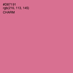 #D87191 - Charm Color Image