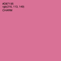 #D87195 - Charm Color Image