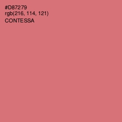 #D87279 - Contessa Color Image