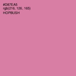 #D87EA5 - Hopbush Color Image