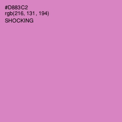 #D883C2 - Shocking Color Image