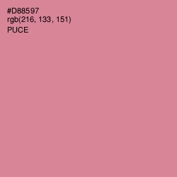 #D88597 - Puce Color Image