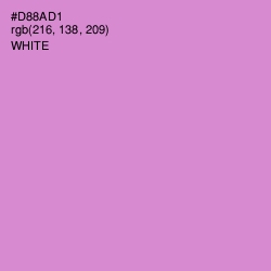 #D88AD1 - Light Orchid Color Image