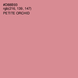 #D88B93 - Petite Orchid Color Image