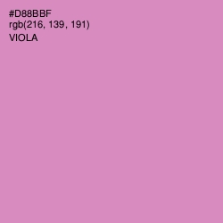 #D88BBF - Viola Color Image