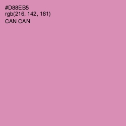 #D88EB5 - Can Can Color Image