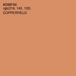 #D88F66 - Copperfield Color Image