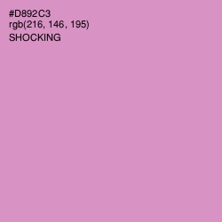 #D892C3 - Shocking Color Image