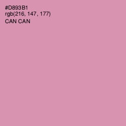 #D893B1 - Can Can Color Image